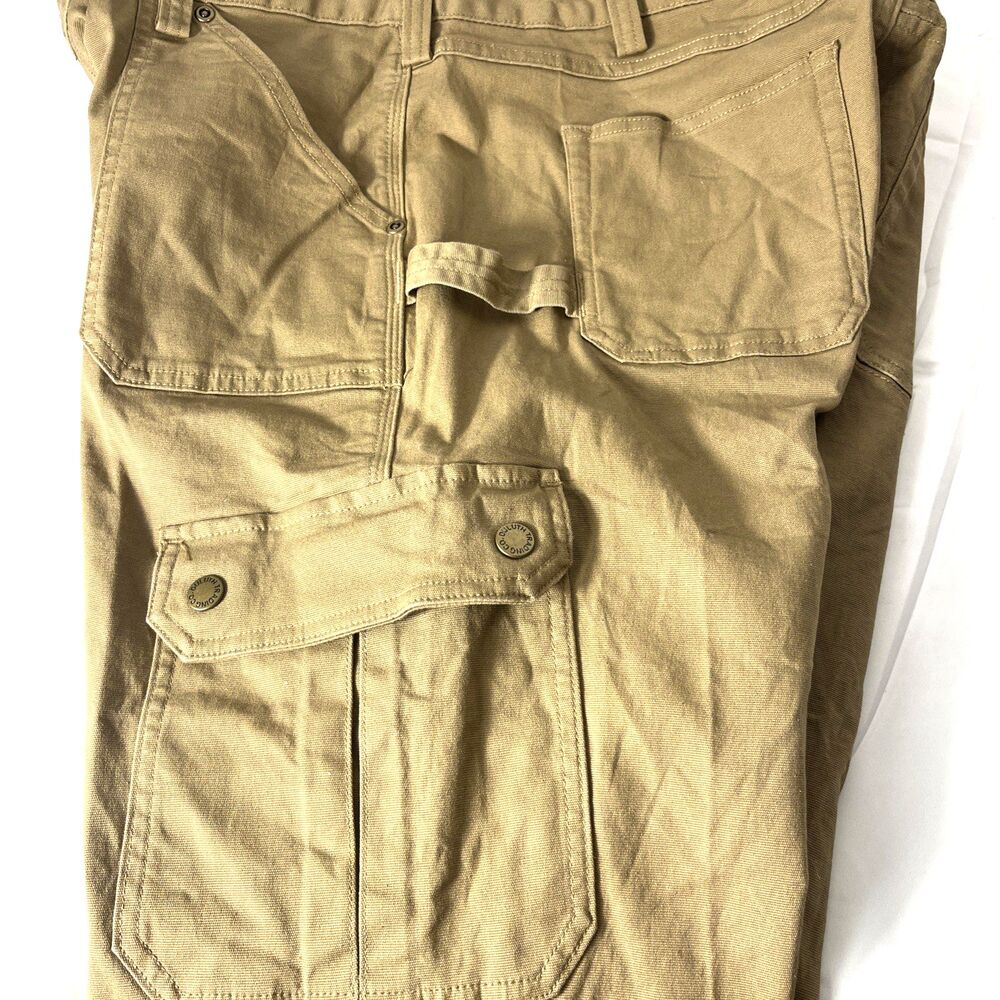 Duluth Trading Womens Curvesetter Carpenter Cargo Pants 12x31 *See Measurements* - Picture 10 of 16